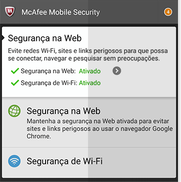 Antivírus e proteção na rede